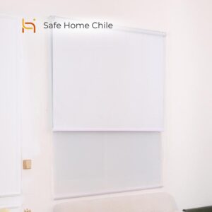 Cortina Blackout doble tela blanca