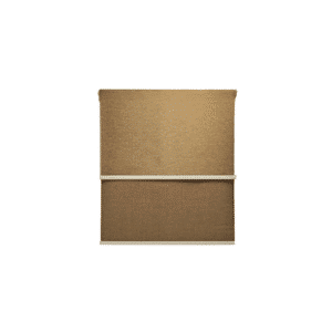 Cortina Roller Blackout doble tela Café