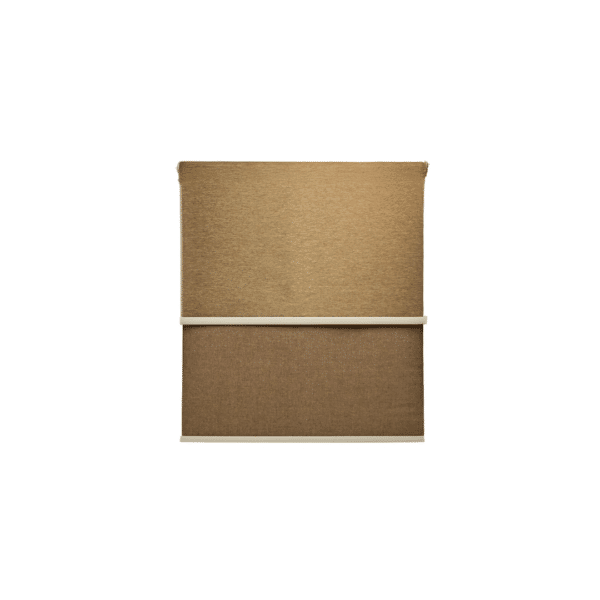 Cortina Roller Blackout doble tela Café