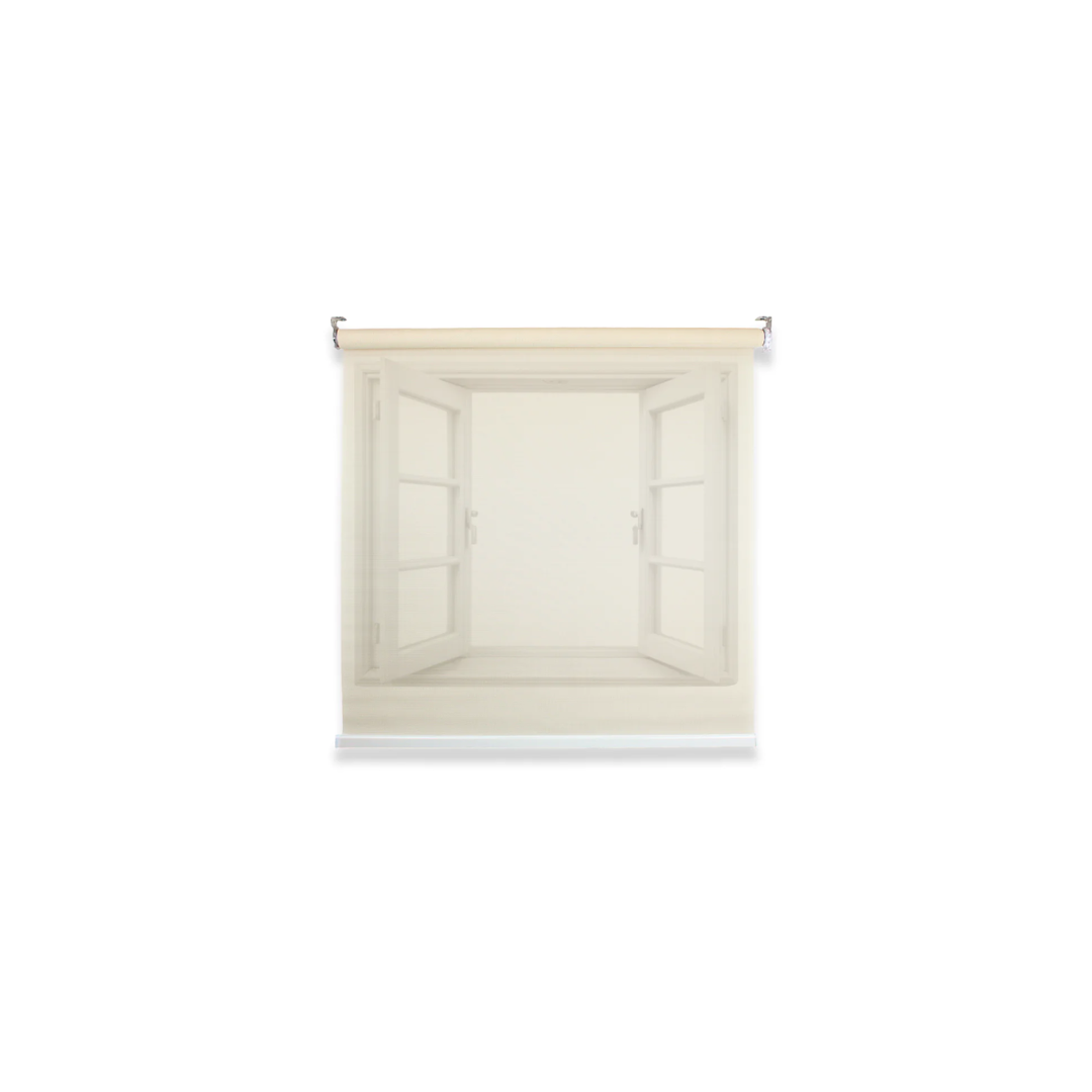 Cortina Roller Sunscreen Beige Cortinas Roller y decoración del Hogar Cortina Roller Sunscreen Beige - Imagen 4